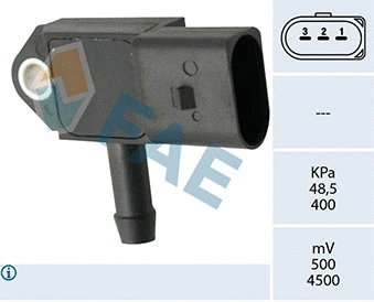 Sensor, intake manifold pressure (16133)
