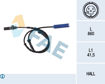 Sensor, wheel speed (78046)
