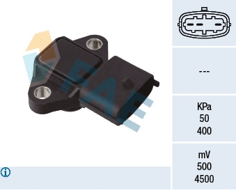 Sensor, intake manifold pressure (15182)