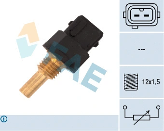 Sensor, coolant temperature (33590)