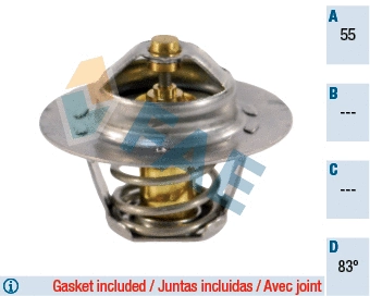 Thermostat, coolant (5205383)