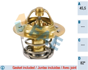 Thermostat, coolant (5204282)