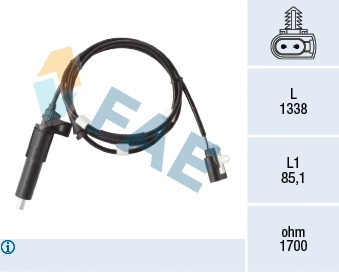 Sensor, wheel speed (78479)