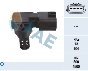 Sensor, intake manifold pressure (15163)