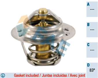 Thermostat, coolant (5205083)