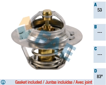 Thermostat, coolant (5205683)