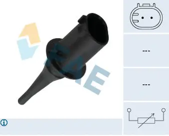 Sensor, coolant temperature (33922)