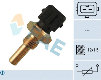 Sensor, coolant temperature (33370)