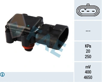 Sensor, intake manifold pressure (15018)