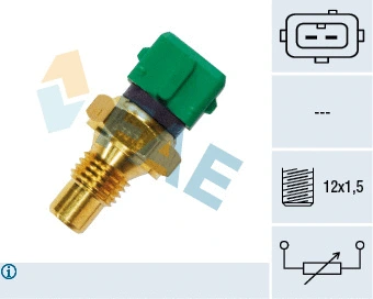 Sensor, coolant temperature (33070)
