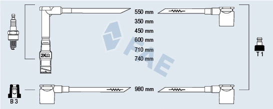 Ignition Cable Kit (85500)