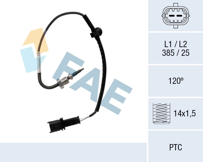 Sensor, exhaust gas temperature (68096)