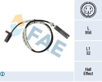 Sensor, wheel speed (78378)