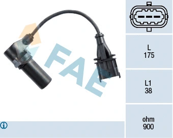Sensor, crankshaft pulse (79222)