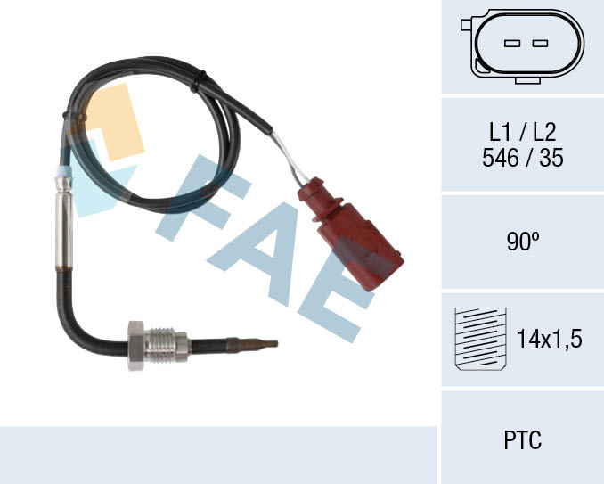 Sensor, exhaust gas temperature (68016)
