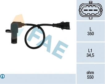 Sensor, crankshaft pulse (79069)