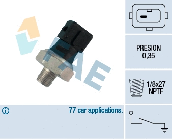 Oil Pressure Switch (12470)