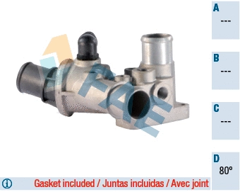 Thermostat, coolant (5336080)