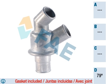 Thermostat, coolant (5351079)