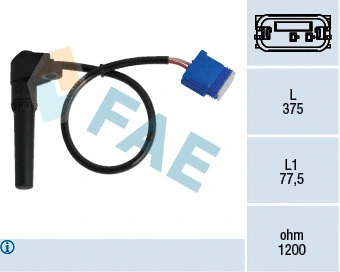 RPM Sensor, automatic transmission (79282)