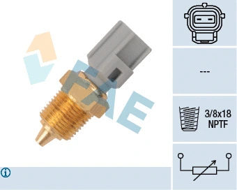 Sensor, oil temperature (33425)