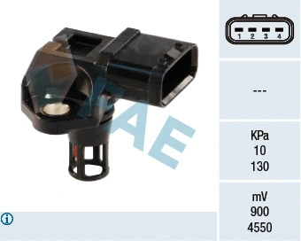 Sensor, intake manifold pressure (15040)