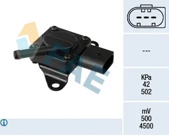 Sensor, exhaust pressure (16145)