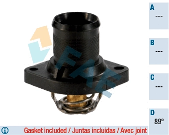 Thermostat, coolant (5205589)