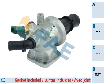 Thermostat, coolant (5308588)