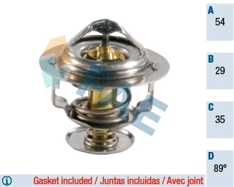 Thermostat, coolant (5303689)