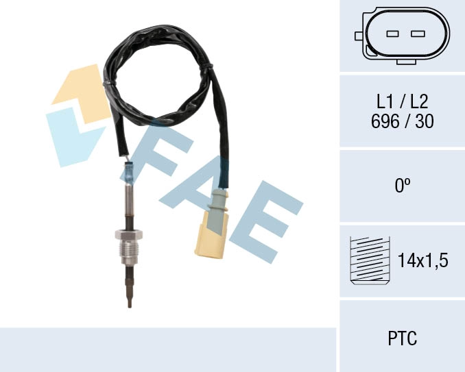 Sensor, exhaust gas temperature (68059)
