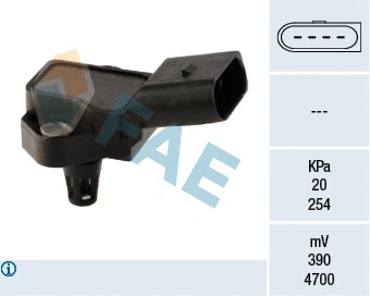 Sensor, boost pressure (15037)