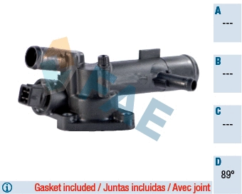 Thermostat, coolant (5350589)