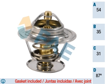 Thermostat, coolant (5307087)