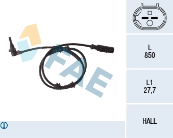 Sensor, wheel speed (78112)