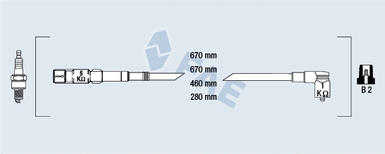 Ignition Cable Kit (85879)