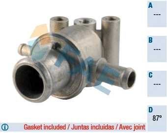 Thermostat, coolant (5334787)