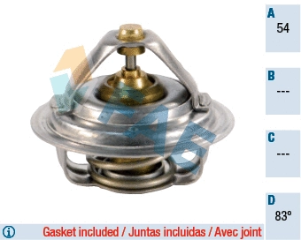 Thermostat, coolant (5200283)