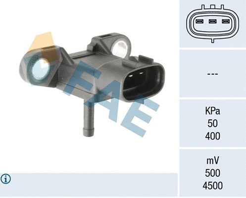 Sensor, intake manifold pressure (15156)