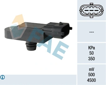 Sensor, boost pressure (15092)