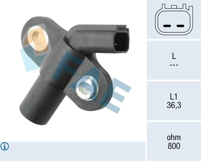 Sensor, crankshaft pulse (79082)