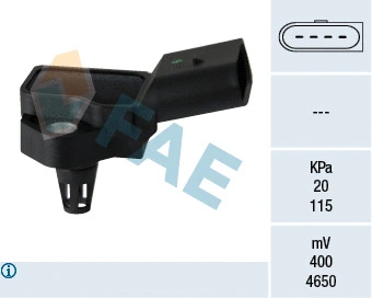 Sensor, intake manifold pressure (15060)