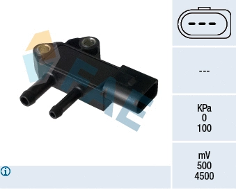 Sensor, exhaust pressure (16120)