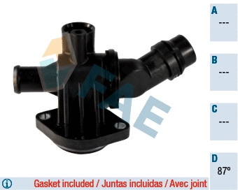 Thermostat, coolant (5353187)