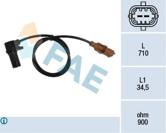Sensor, crankshaft pulse (79077)