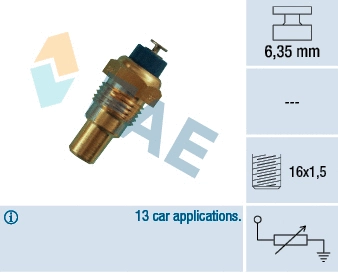 Sensor, coolant temperature (32210)