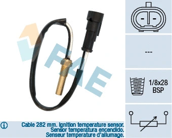 Sensor, coolant temperature (33555)