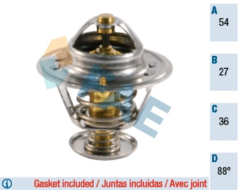 Thermostat, coolant (5304988)
