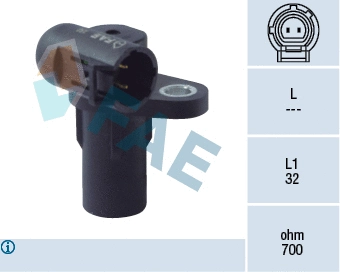 Sensor, crankshaft pulse (79183)