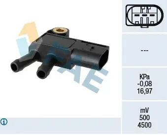 Sensor, exhaust pressure (16127)